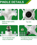 50 Inch Mower Deck Rebuild Kit Fits TimeCutter SS5000 And Z Series Z5000 Z5020 Z5030 Z5035 Z5040 spindle details view