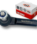 2Pc Front Outer Tie Rod End Kit ES801123 For 2019 2024 Ram 1500 Classic And 2013 2018 Ram 1500 Premium Quality Steering Linkage Replacement Durable Easy Install Backed By 3 Year Warranty, black metal tie rod end with ETS box