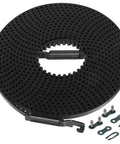 41A5250 Garage Door Opener Belt For 7 Ft High Doors 237 Inch Drive Belt Replacement with connectors and pins