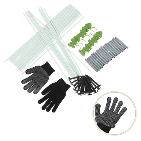 Detachable Greenhouse Garden Hoops For Raised Beds Planting Tunnel Support Rod Kit For Vegetables And Fruits Weather Resistant Aesthetic Protection And No Fuss Setup Durable Backyard Greenhouse Accessories