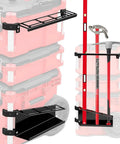Double Layer Tool Rack Mounting Bracket Built Tough Heavy Duty Steel Tool Organizer for toolbox and workbench garage storage