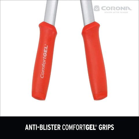 ComfortGel Hedge Shear With 9 Inch Blade For Precision Cutting Of Hedges Shrubs And Bushes, ergonomic ComfortGrip non-slip handles