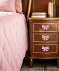Bedroom dresser with 12 Piece Pink Bow Dresser Knob Set For Cabinets And Drawers Cast Iron Vintage Coquette Girly Drawer Pull Handles