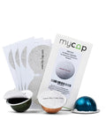 Foil Seals For Nespresso Vertuo Pods Reusable Aluminum Lids To Extend The Life Of VertuoLine Capsules Pack Of 100 Silver