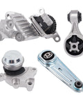 Nissan Rogue 2014 2015 2016 2017 2.5L Engine And Transmission Mount Set Four Piece Front Rear Left Right Replacement Kit