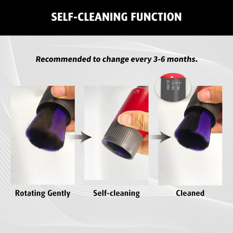 Scratch Free Dusting Brush Attachment For Outsize V15 Detect V11 V12 Detect Slim Cyclone V10 V8 V7 Vacuum Cleaners Self Cleaning Tool process