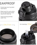 Collapsible 21oz Silicone Water Bottle With Straw Carry Strap Leakproof Screw Lid and Wide Mouth, close-up of lid and straw