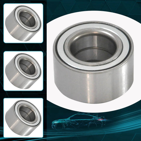 Front view of Front Wheel Bearing And Hub Assembly 510093x2 Fits Hyundai Elantra 2007 2016, Veloster 2012 2017, Kia Forte 2010 2016