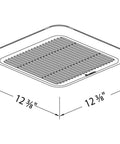 Diagram of Quiet Bathroom Exhaust Fan With Brushless DC Motor, Energy Efficient No Fuss Performance, 80/110 CFM Adjustable Speed