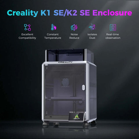 K1 SE And K2 SE 3D Printer Enclosure With Transparent Dustproof Cover Keeps Constant Temperature And Noise Down Pro Grade Protective Tent