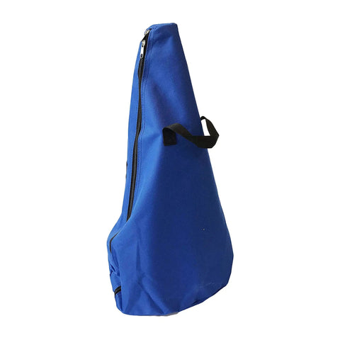 Blue carry case for Dog Cone And Pole Agility Set For All Sizes, Adjustable Jumps, Set Of 3 Lightweight Backyard Training Hurdles