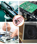 Slide Switch Kit 120 Pieces Micro Mini 3 Pin 2 Position 1P2T SPDT Toggle Switches For On Off DIY Projects in hand view