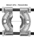 Pro Grade Alloy Steel Bearing Separator And Remover For Cars Universal Metric Fitment Durable Bearing Splitter Tool For Mechanics Works On 50 To 75 Millimeter Bearings