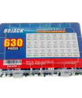 All In One Aluminum Electrolytic Capacitor Kit With 630 Pieces And 24 Values From 0.1uF To 1000uF In A Durable Box