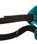 Side view of 36U50 Welding Safety Glasses IR Filter Shade 5.0 Lens Rigid Frame with double-walled eyecups and elastic strap.