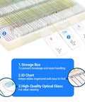 100 Prepared Microscope Slides With Specimens For Kids And Adults Bacteria Fungus Human Tissues Mitosis Plants Insects And Animal Cells For A Hands On Biology Lab At School Science Class And Home Learning, storage box, ID chart, optical glass