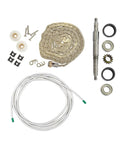 Drive Chain Assembly 1915 For RowErg Model C D E Indoor Rowers Replacement Kit With 14 Tooth Sprocket Axle Chain Idler Pulley