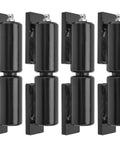 Heavy Duty 5 Inch Barrel Gate Hinge Set For Swing Gates And Trailer Ramp Gates Weld On Iron Hinges Black 450 Lb Capacity