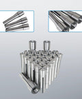 R8 Collet Set 31/32 to 1 Inch Fits R8 Mill Spindle Taper Bore With 0.0006 TIR 29 Pack Beefy Steel Tool Clamping Kit
