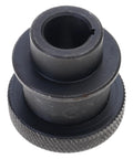 X Y Shaft Dials Holder Nut Mount For Milling Machine Part Iron Milling Accessories Replacement Part Metalworking Tool Lightweight Portable Design For Machinists Engineers And Tech Educators, black iron close-up