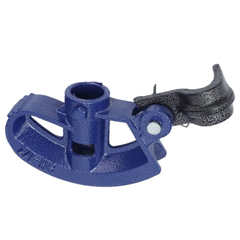 Heavy Duty Manual Pipe Bender For Thin Iron,PVC & Aluminum. Compact tool with blue hardened carbon steel frame for precise bending.