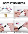Step-by-step use of 21 In 1 Precision Pin Vise Hand Drill Set With 10 Mini Drill Bits And 10 PCB Chucks for fine detailing.
