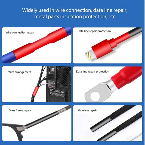 140 Pcs Heat Shrink Tubing Assortment Kit For Electrical Wires And Cables DIY Friendly Insulation Set in various uses