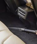 Flexible Crevice Nozzle Attachment for Canister Vacuums, 22 Inch Reach With Flexible Center, cleaning car backseat corner