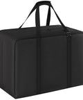 Heavy Duty Tent Storage Bag With Padded Handles, Waterproof 600D Oxford, Rugged Pole Organizer, 32x16x24 Inches, Black
