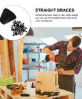 24 Piece Stainless Steel Corner Brackets for Furniture Repair and Wood Joinery Heavy Duty Right Angle Braces in Black shown with screws