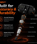 Straight Up Keep Your Setup Tight With This Fresh Set Of Four Preprogrammed TPMS Tire Pressure Monitoring Sensors At 315Mhz components display with durable housing and precise chip.