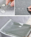 Top Notch Upholstery Tacks And Twist Pins With Clear Heads Heavy Duty rust resistant clear head twist pins used on gray fabric