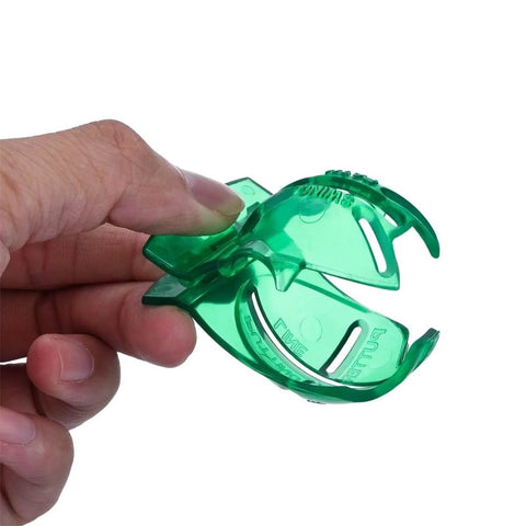 Two Pack Golf Ball Line Marker Tool For Putting Alignment Easy Ball Liner Drawing Marker With Tight Clamp 1.7 Inch Diameter 1 Inch Depth Portable Green