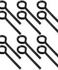 12 Piece Hex Dogging Key Set With Full Loop For Key Ring Built Tough Heavy Duty Annular Allen Wrench For Push Bar Door Panic Bar Exit Devices