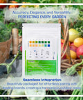 Image showcasing a package of Lightning Lime Fast Acting Soil pH Lime For Lawns And Gardens 30 Lb Bag in a garden setting.