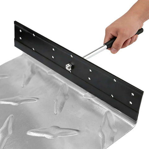 16 Inch Heavy Duty Steel Folding Bender in use forming sheet metal for HVAC ducts and roofing panels with precision screws and PVC handle