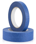 Blue Painters Tape 180 Yards Removable Masking Tape For Painting And DIY Projects With Sharp Edges For Walls Wood Glass And Trim Great For Classrooms Three Rolls 0.7 Inch By 60 Yards Each, showing two stacked rolls on white background