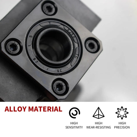 Sturdy Nema 34 Stepper Motor Mounting Bracket BK15 Ballscrew Fixed End Built For Ultra Precise Alignment Easy Install And Rock Solid Coaxial Mounting For Smooth High Torque Systems. alloy fixed-end bracket with 6001 bearing