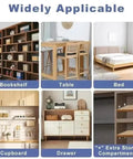 Rock Solid Stainless Steel L Shaped Corner Braces With Included Screws For Knockout Diy Furniture Assembly and Smooth Cabinet Reinforcement All Projects Every Single Day in various furniture settings.