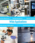 Z Axis Manual Lift Platform With Precision Positioning Stage And Fine Adjustment Slider Micro Positioner Lab Jack Elevator in a production setting with testing equipment.