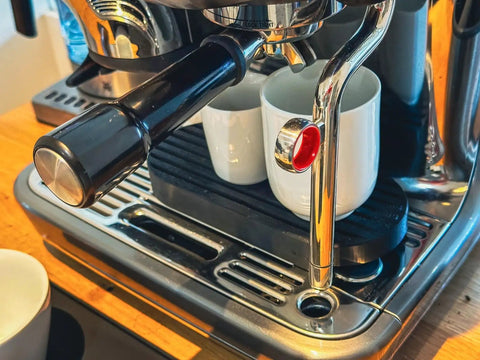 Level Up Your Counter Game With This Heavy Duty Cup Riser Platform Designed To Elevate Espresso Mugs By Thirty Millimeters For Zero Splatter Vibes And Impeccable Portafilter Alignment Every Single Time.