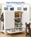 Slick Mini Bluetooth Label Maker With Five Colorful Tapes And Smart LED Display For Quick Organizing, shown beside labeled pet food storage.