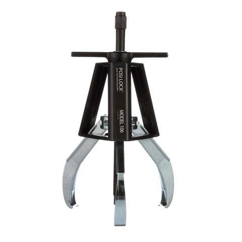 Posi Lock 106 manual puller, 3-jaw, 10-ton capacity, 6" reach, 1/4"-7" spread, steel frame