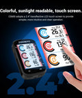 Color Touchscreen GPS Bike Computer CS600 Wireless IPX7 Waterproof Cycling GPS Speedometer With ANT Plus Backlight Display