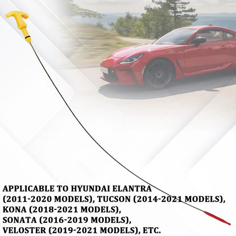 Oil Dipstick Replacement For Hyundai Elantra 2011 2018 Sonata 2016 2018 Tucson 2014 2018 And Kia Forte engine oil level indicator