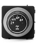 Transfer Case Switch For 2014 2020 Chevy Silverado 1500 And GMC Sierra 1500 Limited 4X4 Replacement Part, Fits 4X4 Suburban Tahoe Yukon, And More, 100 Percent Functionally Tested, Part Numbers 22752189 23228433 84254255 1S15373 black 4x4 mode selector switch