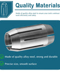 CN1 Compatible Replacement Collet Kit One Quarter Inch For Spiral Saws And Drywall Cutout Tools quality alloy material