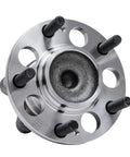 Heavy Duty Rear Wheel Bearing And Hub Assembly For 2014 To 2019 Kia Soul Fwd close-up showing five lug bolt pattern and ABS sensor.