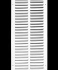 12x30 Steel Return Air Grille For HVAC Ducts Sidewall Or Ceiling Mount White Finish Built To Last Heavy Duty Stamped Steel