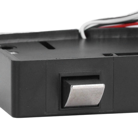 Fingerprint Cabinet Lock With Biometric Keyless System For Home And Office Half Second Unlock 360 Degree Detection Durable PC Plus ABS close-up